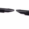 Spoiler anteriore flaps splitter nero opaco adatto per BMW Serie 3 E90 E91 08-12