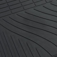 Tappetini auto in gomma neri set premium per Mercedes Classe E W211 S211 02-09