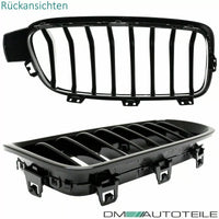 Griglia completamente lucida nera per BMW F30 F31