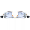 Frecce coppia arancione sinistra destra BMW Serie 3 Coupe Cabrio E46 99-01