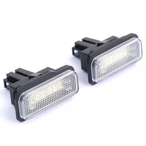 Luci targa led bianco 6000K, per Mercedes C219 R171 W211 W203