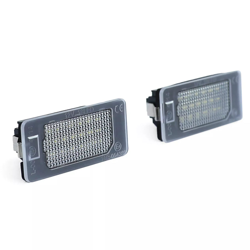 Luci targa LED bianche 6000K adatte, per BMW Serie 3 E90 E91 E92 E93 04-13