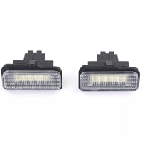 Luci targa led bianco 6000K, per Mercedes C219 R171 W211 W203