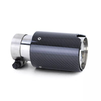 Terminale di Scarico Sportivo Carbonio Nero per BMW Serie 5 F10 F11 10-16