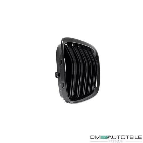 KIT Griglia Doppio Ponte Nero Lucido per BMW X1 E84 09-15 anche M