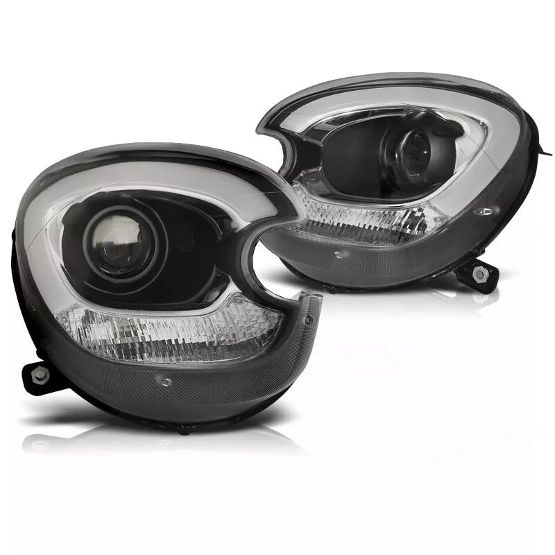 Fari allo xeno LED luce diurna per Mini Countryman R60/R61 in Nero