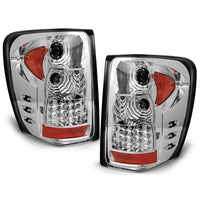 Fanali posteriori luci posteriori LED cromato per Chrysler Jeep Grand