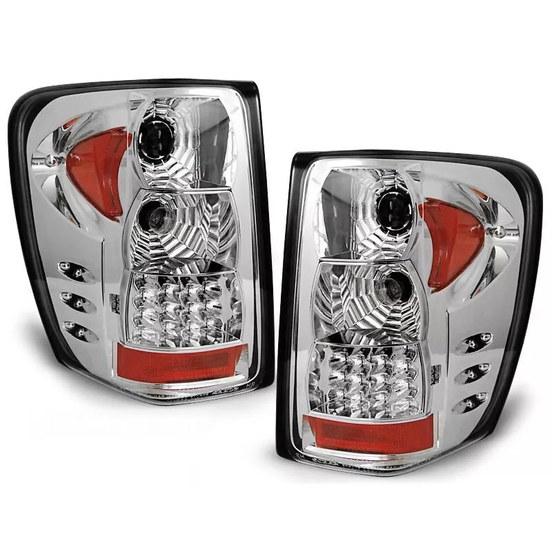 Fanali posteriori luci posteriori LED cromato per Chrysler Jeep Grand