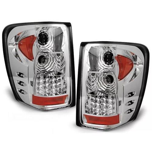 Fanali posteriori luci posteriori LED cromato per Chrysler Jeep Grand