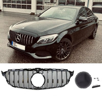 Griglia Race griglia nera cromata per Mercedes W205 Panamericana GT