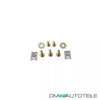 paraurti anteriore Evo completamente Nero + spoiler per BMW Serie 3 E30 non M3