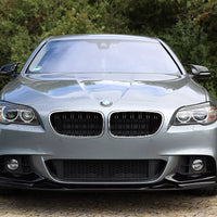 Spoiler anteriore Lippe Nero Lucido per BMW F10 F11 M Sport