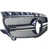 Griglia Sport doppio ponte nera lucida, per Mercedes Classe A W176 12-15
