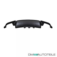 Diffusore posteriore 4 tubi Nero Lucido 668 per BMW Serie 5 F10 F11 con M5