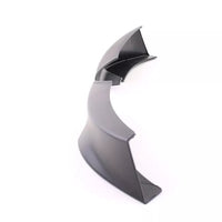 Spoiler anteriore flaps splitter nero opaco adatto per BMW Serie 3 E90 E91 08-12