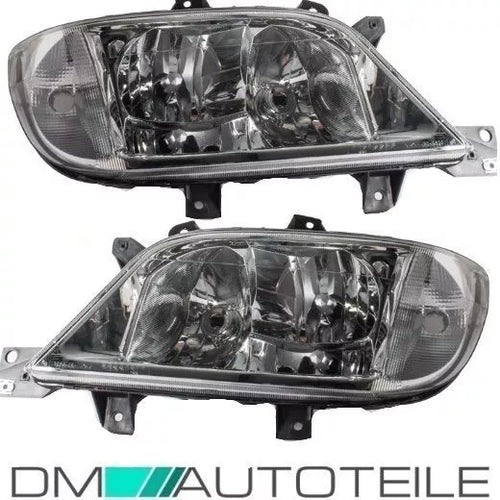 Set fari Mercedes Sprinter sinistro e destro H7/H7/H3 con nebbia anno 00-06