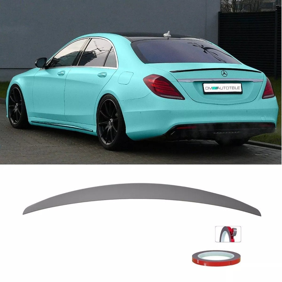 Spoiler Posteriore bagagliaio per Mercedes Classe S W222 13-17 + S63 AMG Md.