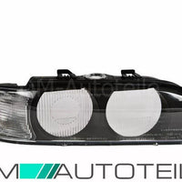 Set dischi sparsi vetro fari bianco anche xeno per BMW E39 95-01