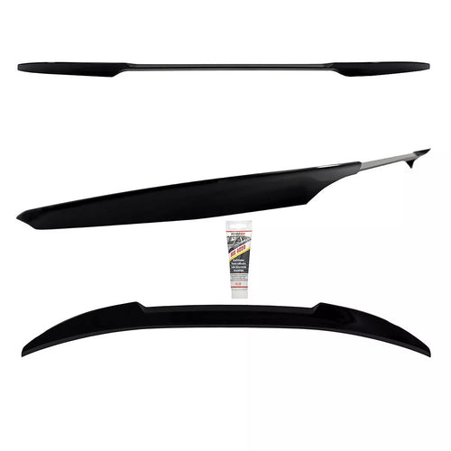 Spoiler Posteriore EVO Posteriore Nero Lucido adesivo per BMW Serie 5 G30