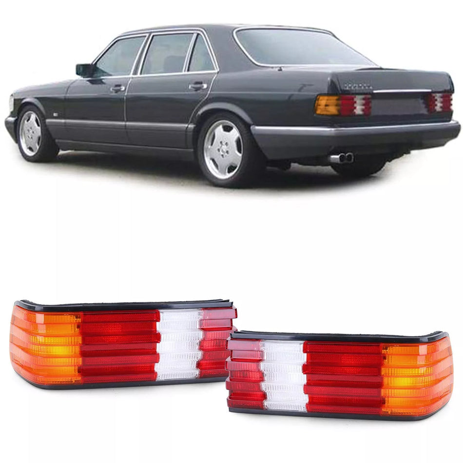 Coppia Fanali Posteriori Destra Sinistra per Mercedes Classe S W126 79-91