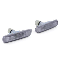 Frecce laterali nere fumè adatte per BMW Serie 3 E46 prefacelift