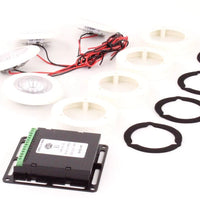 Hella Celis Luci Interne Camper SpotLED Set Bianco Universale 9-32 Multivolt