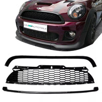 Mini Cooper R56 R57 R58 R59 Set 3 pezzi Griglia 2006-2009 Nero Lucido