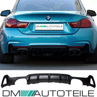 Diffusore posteriore diffusore 4 tubi per BMW Serie 4 F32 F33 F36 M Sport