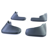 Kit paraspruzzi anteriore e posteriore nero, per Peugeot 307 5 porte SW CC 00-09