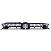 Griglia nera lucida + listelli rossi adatta per VW Golf 6 anche GTI 08-13