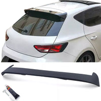 Spoiler posteriore tetto, performance nero opaco, per Seat Leon 3 5F 12-20