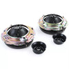 Faro proiettore nero fumè + mirino per vw caddy i 82-92 + jetta i 79-84