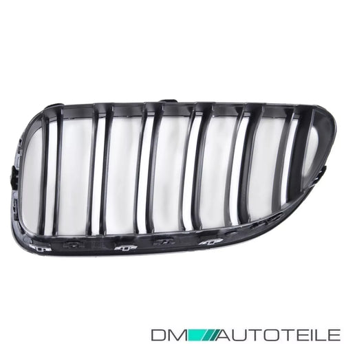 Set Griglia Nero Lucido per BMW Serie 6 F06 F12 F13 doppia barra M