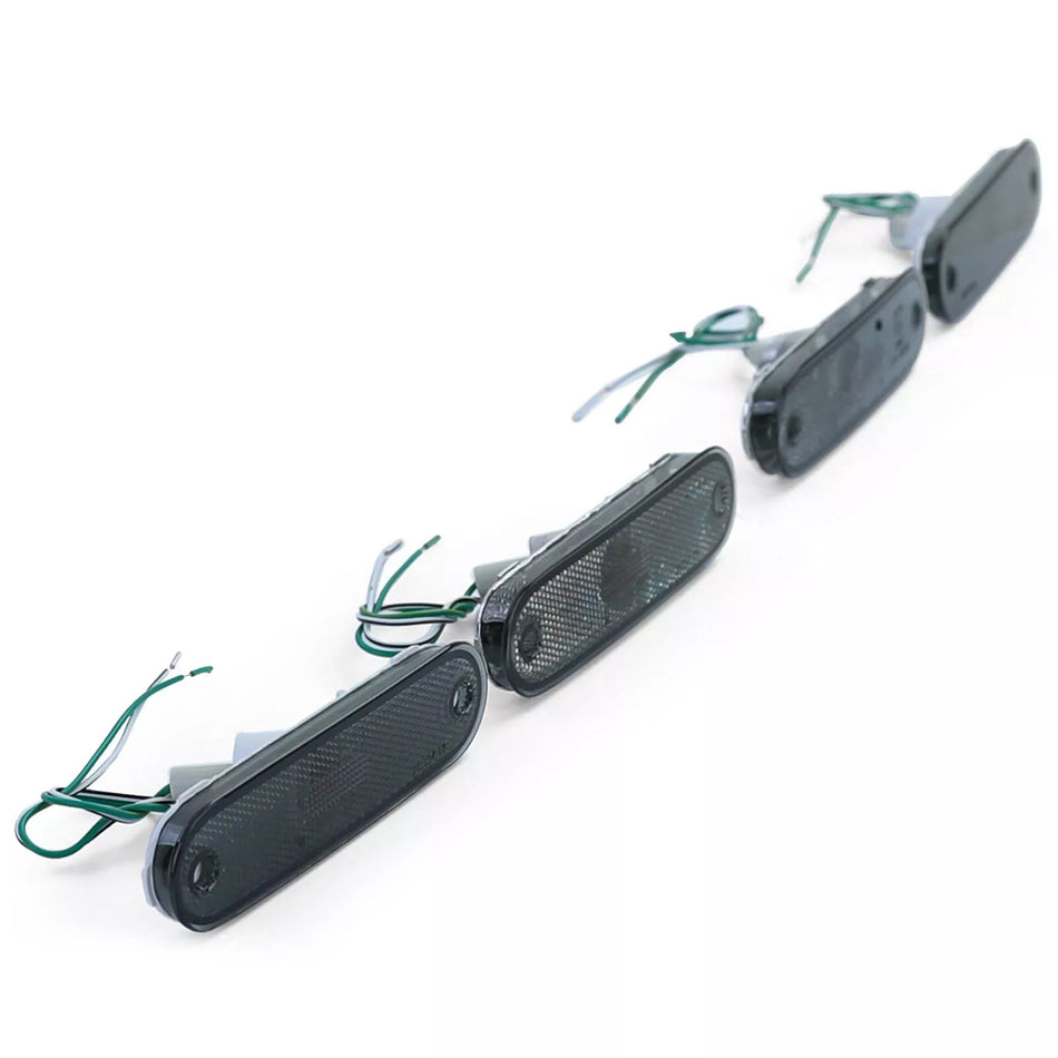 Kit Luci Laterali Riflettori Nero Fumo, per Mazda MX5 89-05 – vista 2