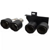 Diffusore posteriore + terminali carbonio, per BMW F10 F11 520 523 525 528 530