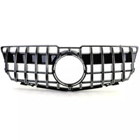 Griglia Sport nera lucida cromata per Mercedes GLK X204 08-12 prefacelift