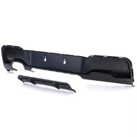 Diffusore posteriore, performance nero opaco BMW Serie 1 F20 F21 120 125 11-15