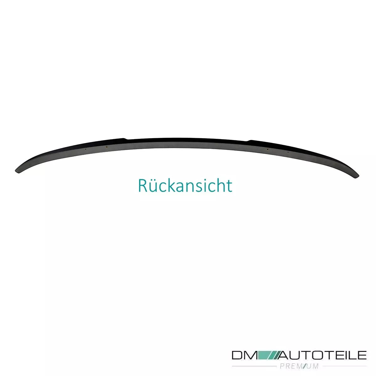 Spoiler Posteriore bagagliaio Nero Opaco per BMW X6 G06 – vista 3