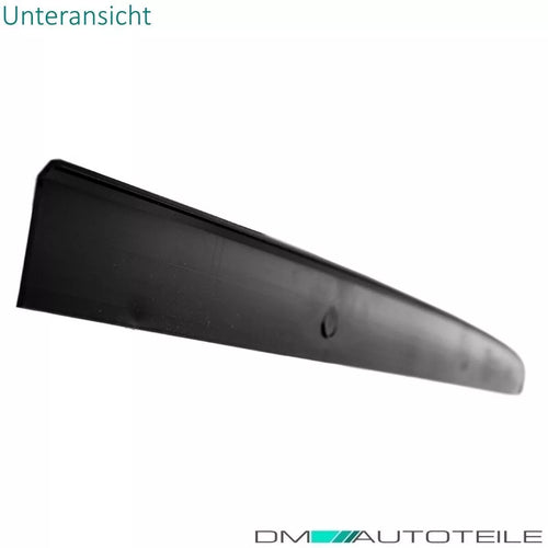 Barre laterali listelli lucidi Nero + pellicola per BMW F10 F11 M