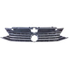 Griglia radiatore nera + barre cromate per Vw Passat B8 3G prefacelift 2014-2019