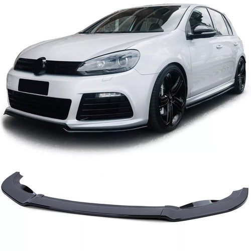 Spoiler anteriore Lippe Performance nero lucido per Golf 6 09-12 + paraurti R20