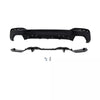 Diffusore Nero Lucido Set per BMW Serie 5 G30 G31 M Sport