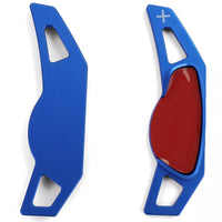 Palette prolunga alluminio blu per Smart ForTwo 451 Coupe Cabrio 09-19