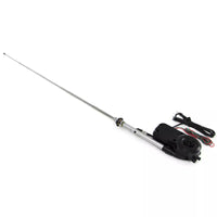 Antenna Elettrica Automatica Estensibile Cromata per Auto Veicolo Universale 12V