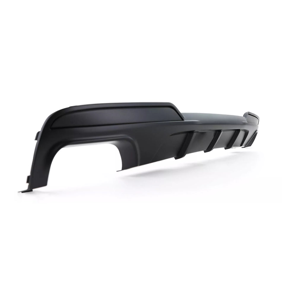 Diffusore posteriore + terminali carbonio, per BMW F10 F11 520 523 525 528 530