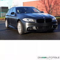 Spoiler anteriore Lippe Nero Lucido per BMW F10 F11 M Sport