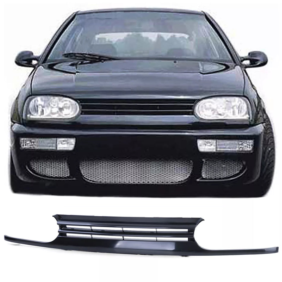 Griglia radiatore sportiva ABS senza emblema VR6 per VW Golf 3 91-97