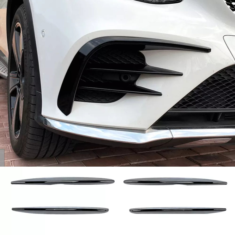 per MERCEDES X253 C253 GLC AMG LINE (pre-lifting) ANTERIORE AERO FINS