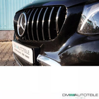 Griglia nera cromata per Mercedes GLC X253 + Sport-Panamericana GT