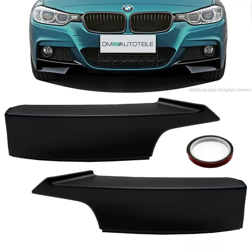Spoiler anteriore per BMW Serie 3 F30 F31 M Lippe Nero